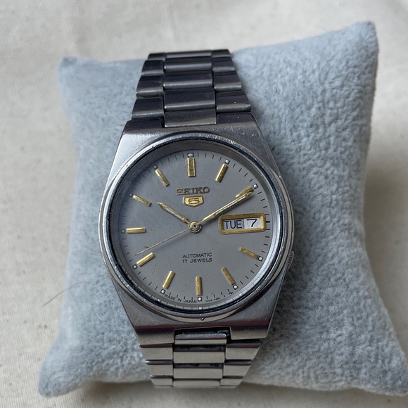 Seiko Other - Seiko 5 Men’s Automatic Watch Gray Dial 37mm